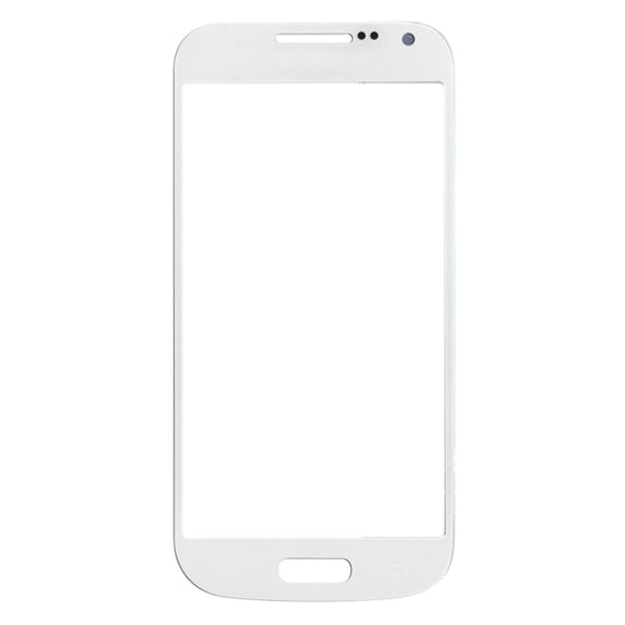 For Samsung Galaxy S IV mini / i9190 10pcs Front Screen Outer Glass Lens (White)