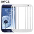 For Samsung Galaxy SIII / i9300 10pcs Front Screen Outer Glass Lens (White) - free shipping - PMc TechLife - Order now!