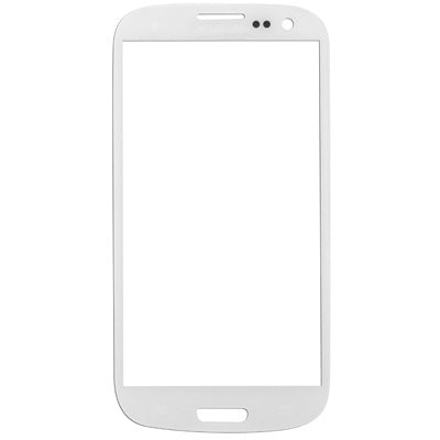 For Samsung Galaxy SIII / i9300 10pcs Front Screen Outer Glass Lens (White)
