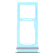 For Samsung Galaxy A52 SM-A525 SIM Card Tray + SIM Card Tray / Micro SD Card Tray (Blue)