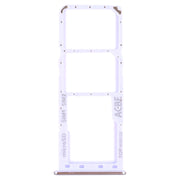For Samsung Galaxy A32 SM-A325 SIM Card Tray + SIM Card Tray + Micro SD Card Tray (Purple)