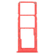 For Samsung Galaxy A12 SM-A125 SIM Card Tray + SIM Card Tray + Micro SD Card Tray (Red) - free shipping - PMc TechLife - Order now!
