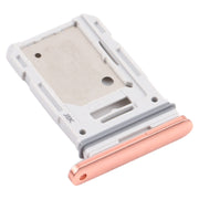 For Samsung Galaxy S20 FE 5G SM-G781B SIM Card Tray + Micro SD Card Tray (Orange)