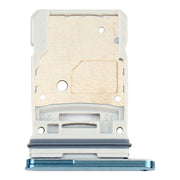 For Samsung Galaxy S20 FE 5G SM-G781B SIM Card Tray + Micro SD Card Tray (Blue)