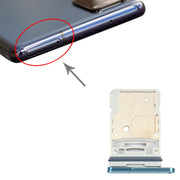 For Samsung Galaxy S20 FE 5G SM-G781B SIM Card Tray + Micro SD Card Tray (Blue)