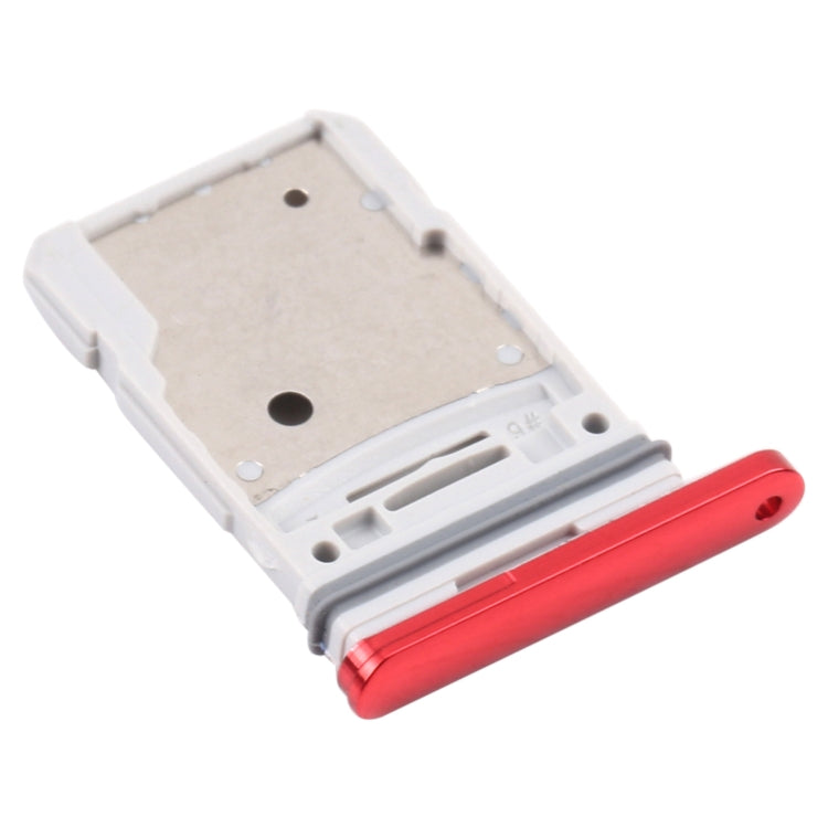 For Samsung Galaxy S20 FE 5G SM-G781B SIM Card Tray + Micro SD Card Tray (Red) - free shipping - PMc TechLife - Order now!