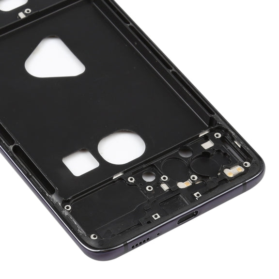 For Samsung Galaxy A90 5G SM-A908B  Middle Frame Bezel Plate (Black)