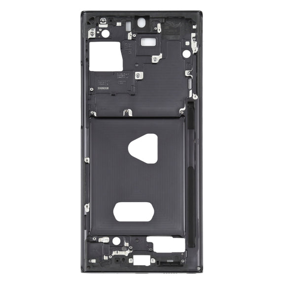 For Samsung Galaxy Note20 Ultra  Single Middle Frame Bezel Plate (Black)