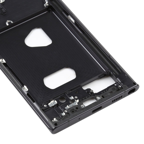 For Samsung Galaxy Note20 Ultra  Single Middle Frame Bezel Plate (Black)