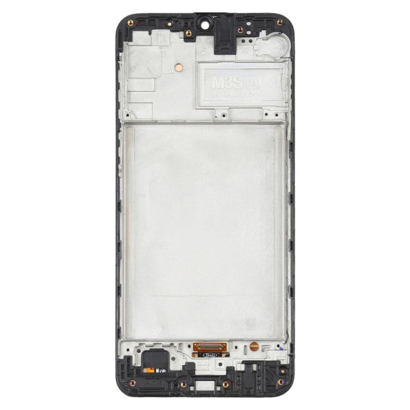 6.36 inch OLED LCD Screen for Samsung Galaxy M31 / Galaxy M31 Prime SM-M315 Digitizer Full Assembly with Frame (Black)
