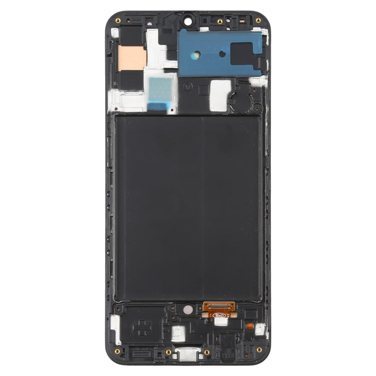 6.36 inch OLED LCD Screen for Samsung Galaxy A50 SM-A505 Digitizer Full Assembly with Frame (Black)