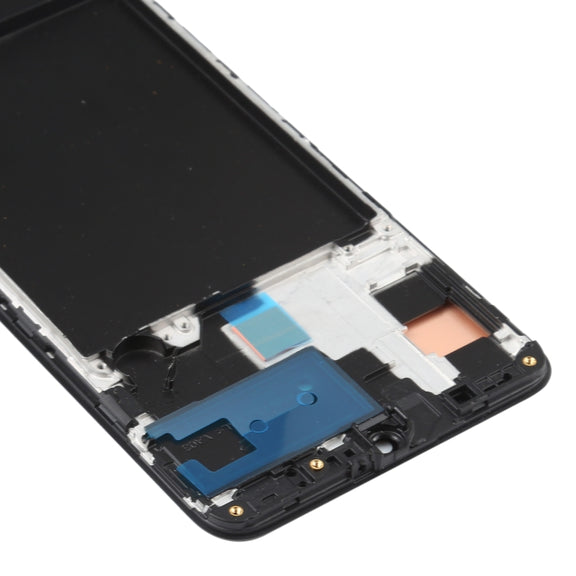 OLED LCD Screen for Samsung Galaxy A70 SM-A705 (6.39 inch) Digitizer Full Assembly with Frame (Black)