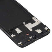 6.36 inch OLED LCD Screen for Samsung Galaxy A20 SM-A205 Digitizer Full Assembly with Frame (Black)