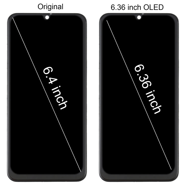 6.36 inch OLED LCD Screen for Samsung Galaxy A30 SM-A305 Digitizer Full Assembly with Frame (Black) - free shipping - PMc TechLife - Order now!