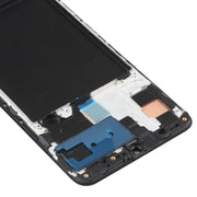 OLED LCD Screen for Samsung Galaxy A70 SM-A705 Digitizer Full Assembly with Frame (6.7 inch)(Black)