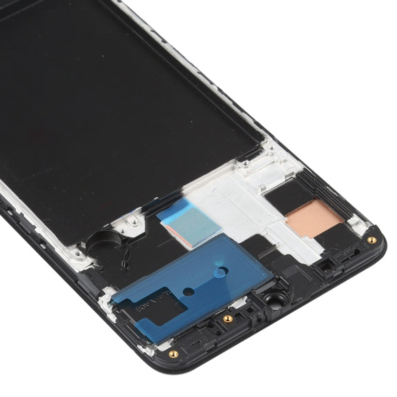 OLED LCD Screen for Samsung Galaxy A70 SM-A705 Digitizer Full Assembly with Frame (6.7 inch)(Black)