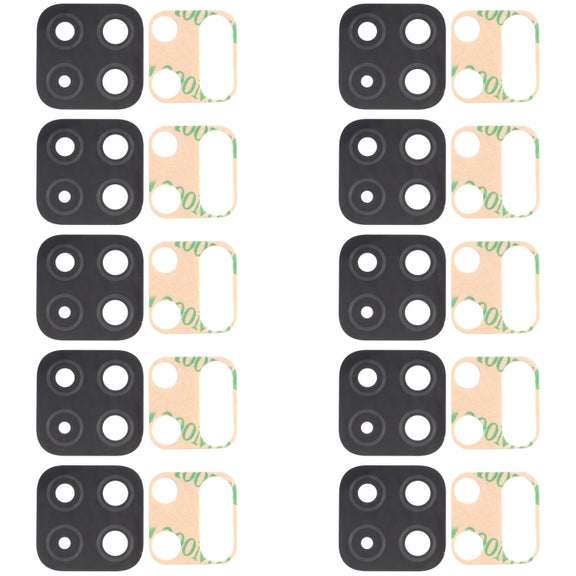 For Samsung Galaxy A22 SM-A225 10pcs Back Camera Lens