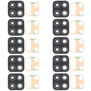 For Samsung Galaxy M12 SM-M127 10pcs Back Camera Lens