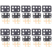 For Samsung Galaxy M31 / Galaxy M31 Prime SM-M315 10pcs Camera Lens Cover (Black)