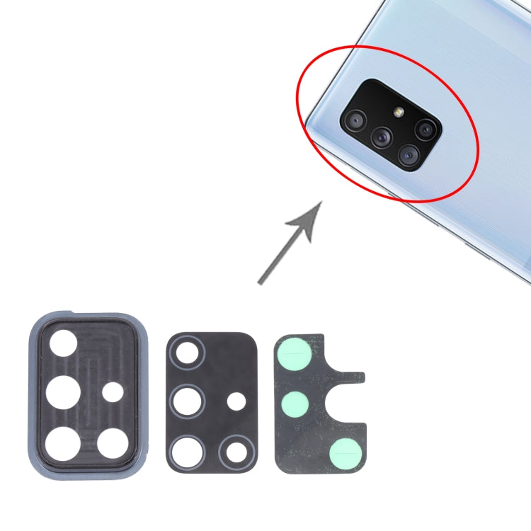 For Samsung Galaxy A71 5G SM-A716 10pcs Camera Lens Cover (Black) - free shipping - PMc TechLife - Order now!