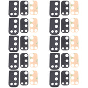 For Samsung Galaxy M21 SM-M215 10pcs Camera Lens Cover (Black)