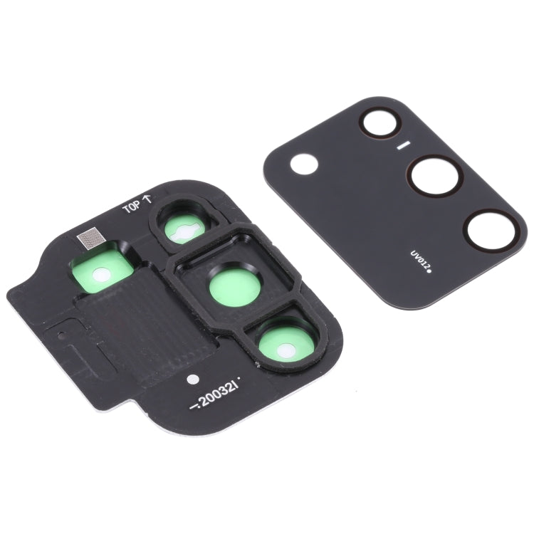 For Samsung Galaxy S10 Lite SM-G770 10pcs Camera Lens Cover (Black)