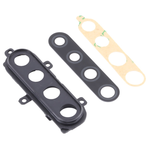 For Samsung Galaxy A21 SM-A215 10pcs Camera Lens Cover (Black)