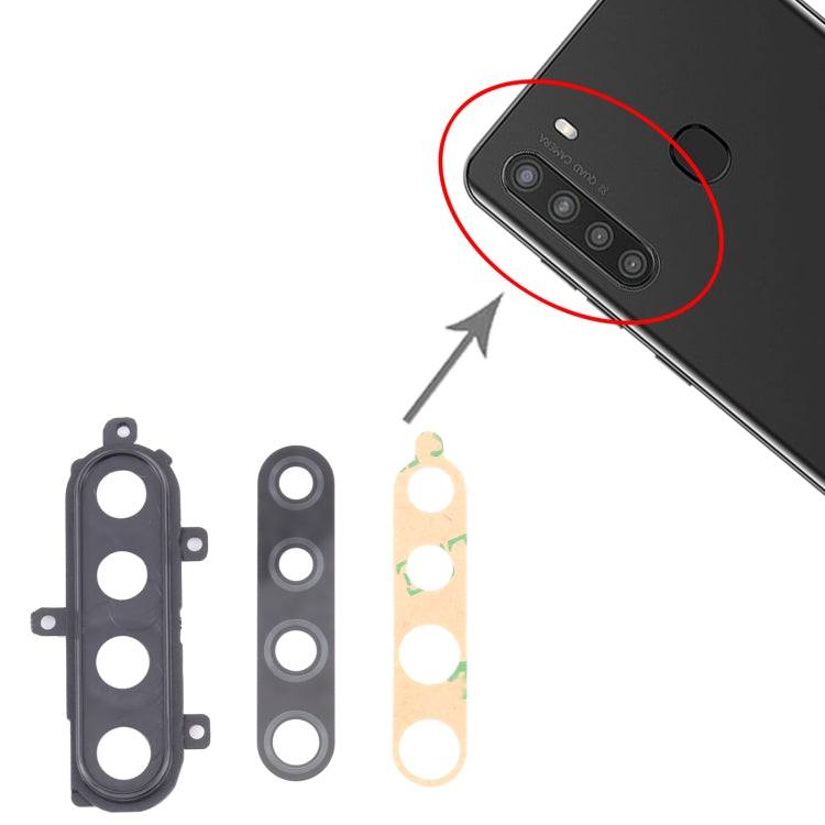 For Samsung Galaxy A21 SM-A215 10pcs Camera Lens Cover (Black) - free shipping - PMc TechLife - Order now!