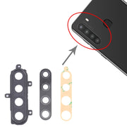 For Samsung Galaxy A21 SM-A215 10pcs Camera Lens Cover (Black)