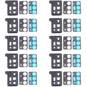 For Samsung Galaxy Note20 Ultra 5G SM-N986 10pcs Camera Lens Cover (Black)