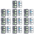 For Samsung Galaxy Note20 5G / Note20 SM-N981/N980 10pcs Camera Lens Cover (Black) - free shipping - PMc TechLife - Order now!