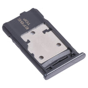 For Samsung Galaxy M31s SM-M317 SIM Card Tray + SIM Card Tray + Micro SD Card Tray (Black)