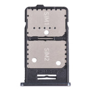 For Samsung Galaxy M31s SM-M317 SIM Card Tray + SIM Card Tray + Micro SD Card Tray (Silver)