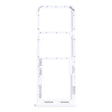 For Samsung Galaxy A22 SM-A225 SIM Card Tray + SIM Card Tray + Micro SD Card Tray (Silver) - free shipping - PMc TechLife - Order now!