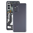 For Samsung Galaxy A82 Battery Back Cover With Camera Lens (Black) - free shipping - PMc TechLife - Order now!