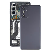 For Samsung Galaxy A82 Battery Back Cover With Camera Lens (Black)