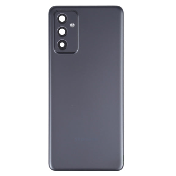 For Samsung Galaxy A82 Battery Back Cover With Camera Lens (Black)
