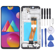 TFT Material LCD Screen and Digitizer Full Assembly With Frame for Samsung Galaxy M02s(Black)
