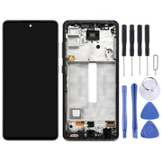 Original Super AMOLED LCD Screen for Samsung Galaxy A52 SM-A526(5G Version) Digitizer Full Assembly With Frame