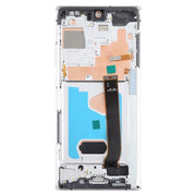 For Samsung Galaxy Note20 Ultra 4G Original Super AMOLED LCD Screen Digitizer Full Assembly With Frame (Silver)