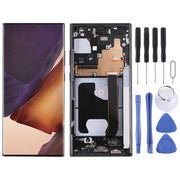 For Samsung Galaxy Note20 Ultra 4G Original Super AMOLED LCD Screen Digitizer Full Assembly With Frame(Black)