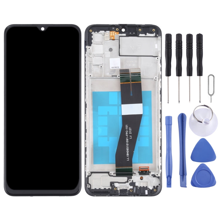 OEM LCD Screen for Samsung Galaxy M02s (NF Version) Digitizer Full Assembly With Frame - free shipping - PMc TechLife - Order now!