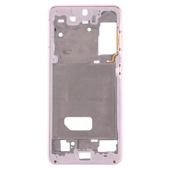 For Samsung Galaxy S21  Middle Frame Bezel Plate (Pink)