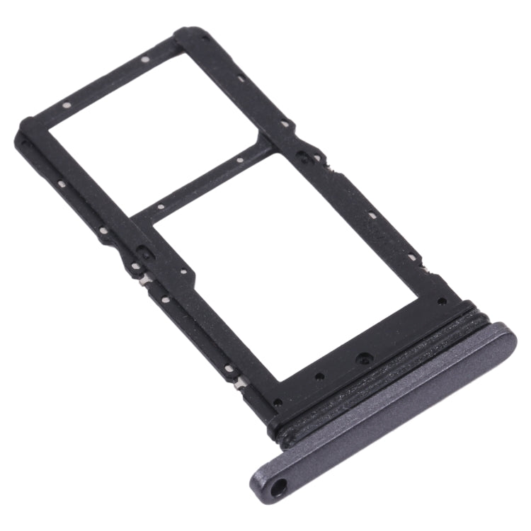For Samsung Galaxy Tab A7 10.4 (2020) SM-T505 SIM Card Tray + Micro SD Card Tray (Black)