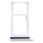 For Samsung Galaxy Tab A7 10.4 (2020) SM-T505 SIM Card Tray + Micro SD Card Tray (White)