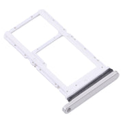 For Samsung Galaxy Tab A7 10.4 (2020) SM-T505 SIM Card Tray + Micro SD Card Tray (White)