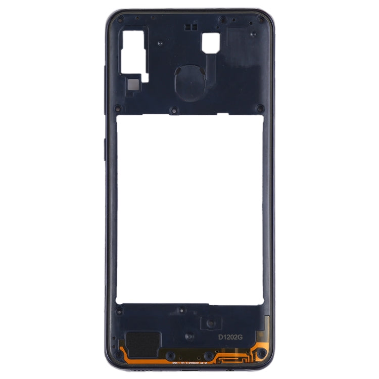 For Galaxy A20 Middle Frame Bezel Plate (Black) - free shipping - PMc TechLife - Order now!