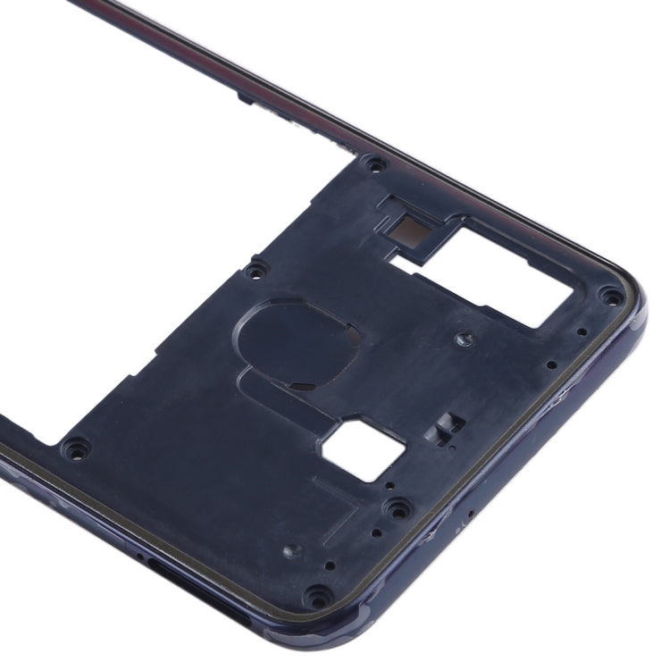 For Galaxy A20 Middle Frame Bezel Plate (Black)