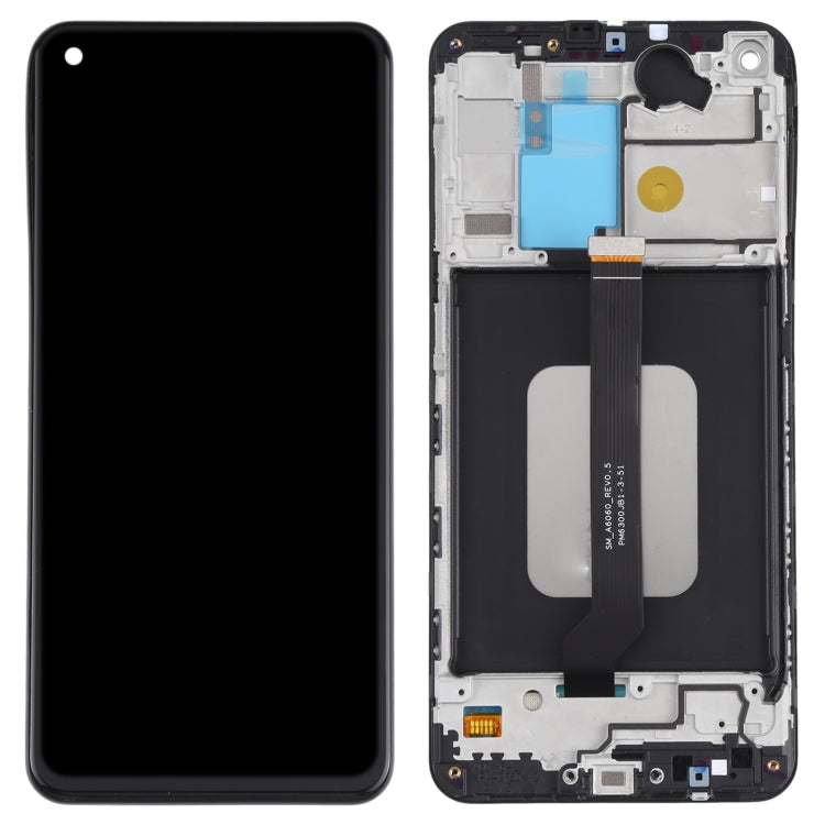 Original LCD Screen for Samsung Galaxy A60 SM-A606 Digitizer Full Assembly with Frame (Black) - free shipping - PMc TechLife - Order now!