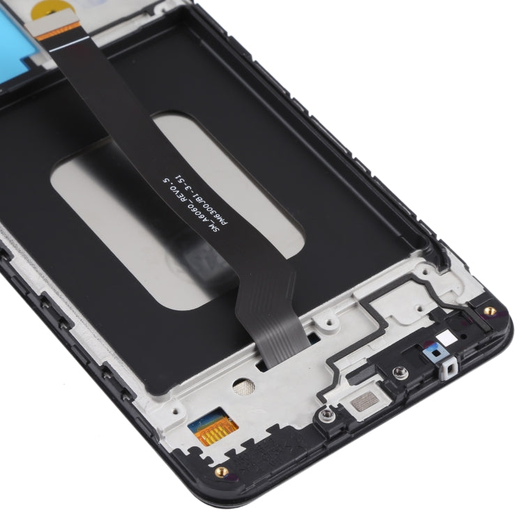 Original LCD Screen for Samsung Galaxy A60 SM-A606 Digitizer Full Assembly with Frame (Black) - free shipping - PMc TechLife - Order now!